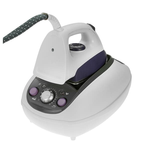 Professional Steam Iron with Stainless Steel Soleplate, Purple