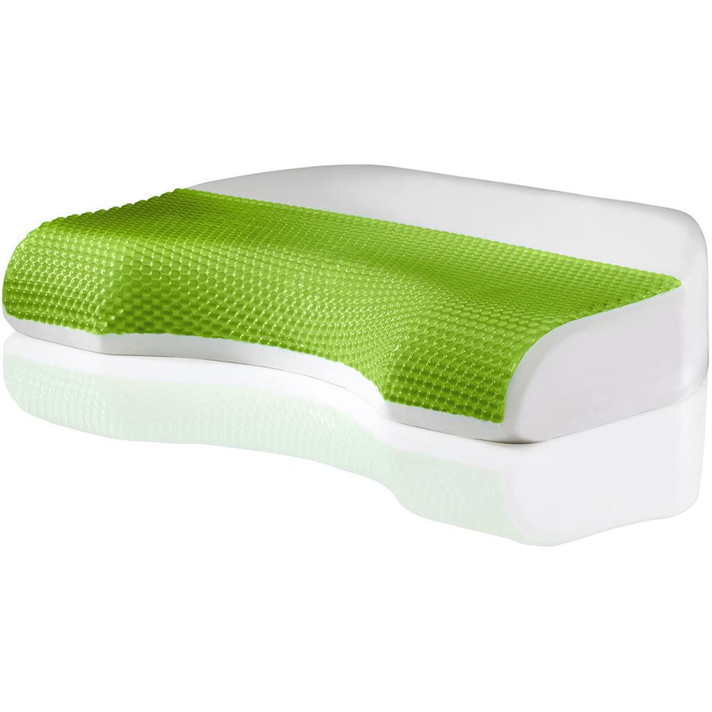 Comfort Memories Body Cove Hydraluxe Gel and Memory Foam Pillow