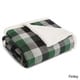 preview thumbnail 7 of 10, Eddie Bauer Flannel Sherpa Throws