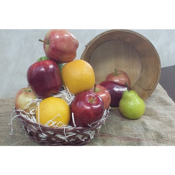 Shop Small Deluxe Assorted Fruit Basket (9 Pounds) - Free Shipping On Orders Over $45 ...