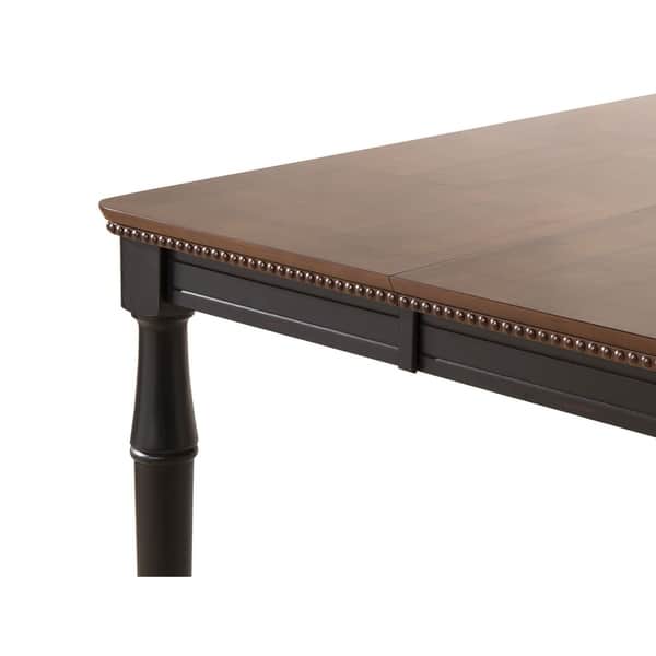 Cabrillo Counter Height Dining Table Black Overstock 9397910