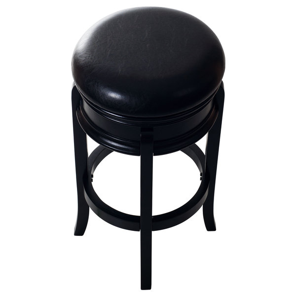 Lavish Home Classic Wooden Swivel Bar Stool