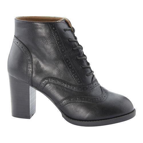 Women's L & C Kenzie-11 Ankle Boot Black - Free Shipping On Orders Over ...