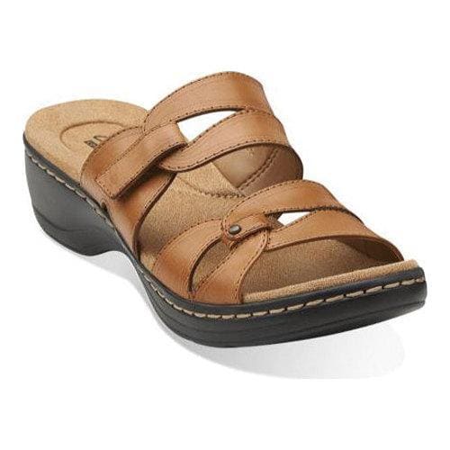 Women's Clarks Hayla Canyon Sandal Tan Leather - 17757866 - Overstock ...