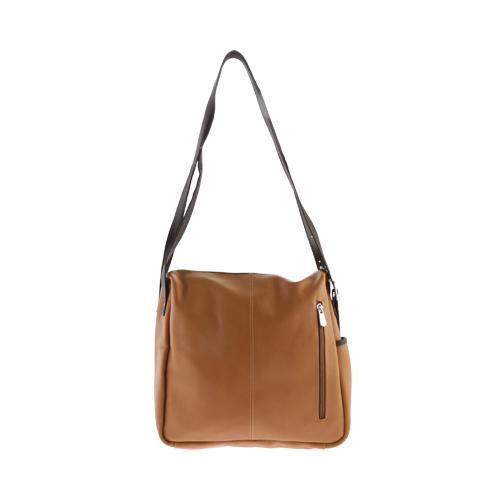 Shop Women's Piel Leather TopZip Handbag/Shoulder Bag 3064 Honey