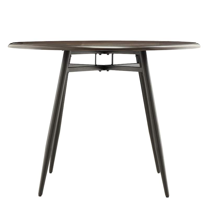 Belita Mid-century Two-tone Modern Wood Dining Table iNSPIRE Q Modern