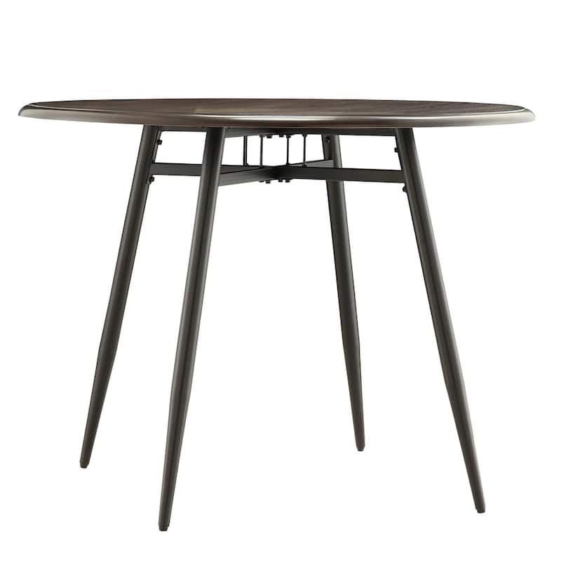 Belita Mid-century Two-tone Modern Wood Dining Table iNSPIRE Q Modern