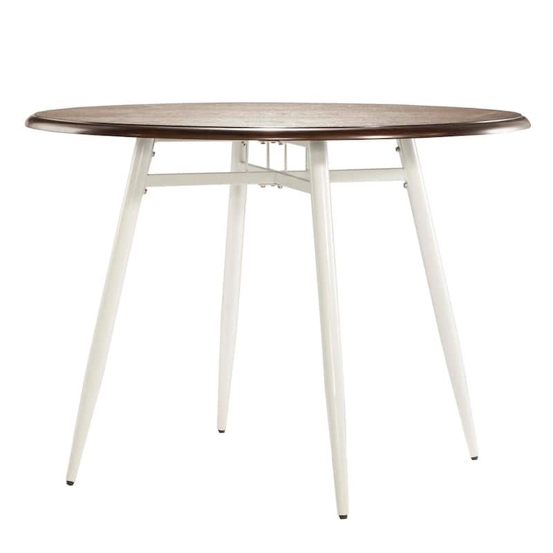 Belita Mid-century Two-tone Modern Wood Dining Table iNSPIRE Q Modern