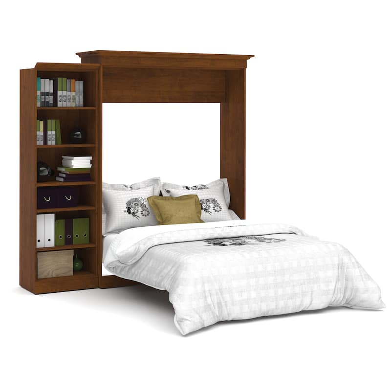 Versatile Queen Murphy Bed with Closet Organizer (92W) by Bestar