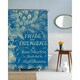 preview thumbnail 2 of 1, Pride and Prejudice Shower Curtain - Blue