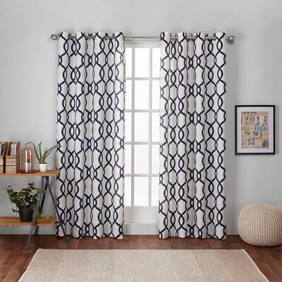 Buy Blue Linen Curtains Drapes Online At Overstock Our Best