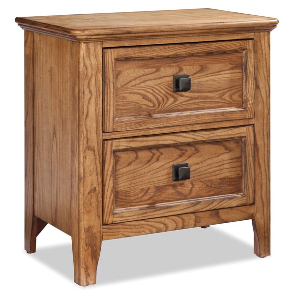 Shop Alta Solid Cedar and Ash 2drawer Nightstand On Sale Free