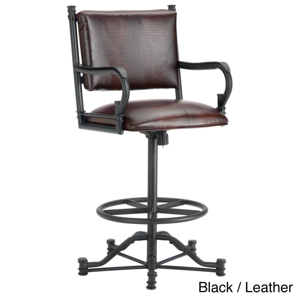 Baltimore Tilt Swivel Counter Stool with Arms