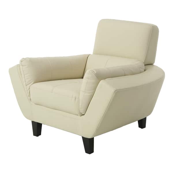Shop New Zealand Bonded Split Leather Club Chair Free Shipping