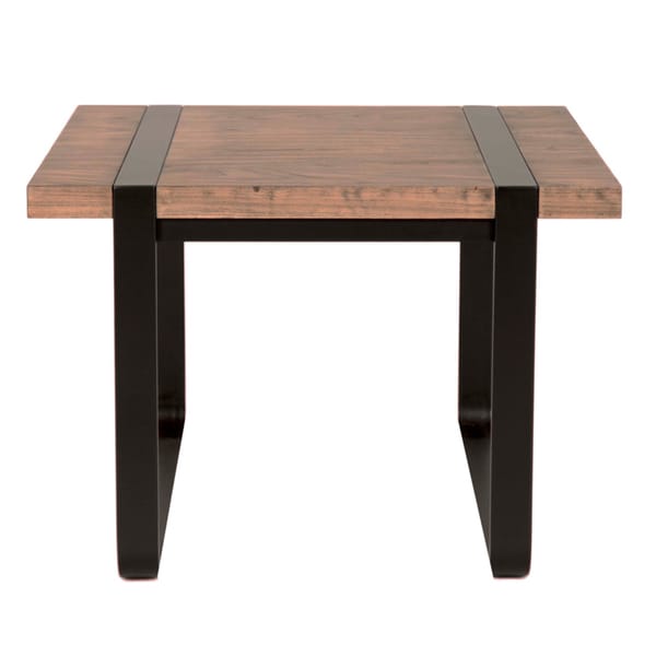 Owen Weathered Iron End Table  ™ Shopping