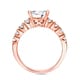 preview thumbnail 3 of 3, Auriya 14k Rose Gold 2ctw Classic Round Diamond Engagement Ring Set