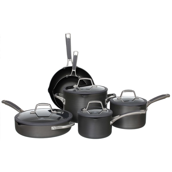 Simply Calphalon Easy System 10piece Cookware Set Free Shipping