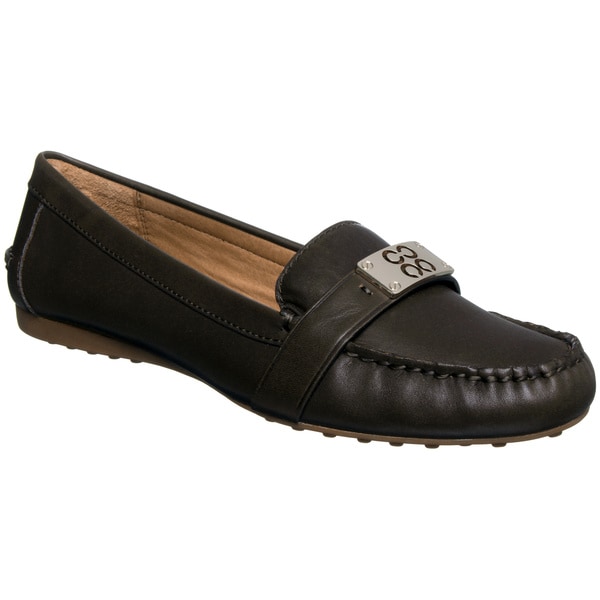 Shop Coach Womens &#39;Farrera&#39; Brown Loafer Flats - Free Shipping On Orders Over $45 - Overstock ...