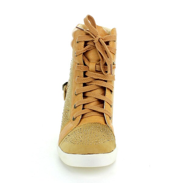 via pinky platform sneakers