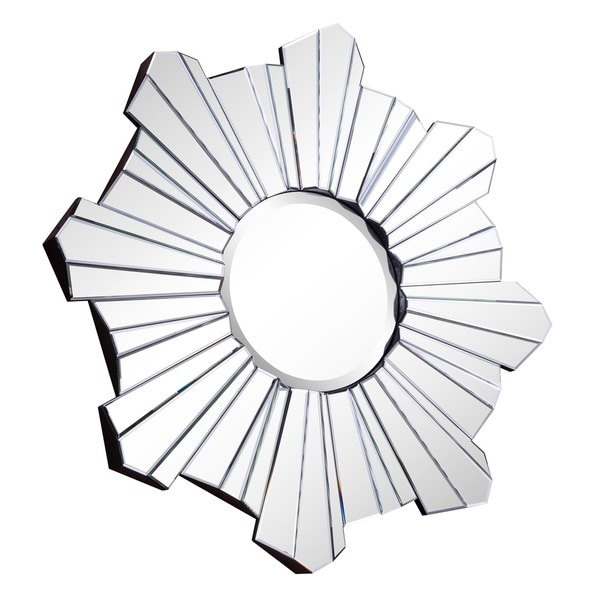 Somette Modern Clear Starburst Mirror   16595916  