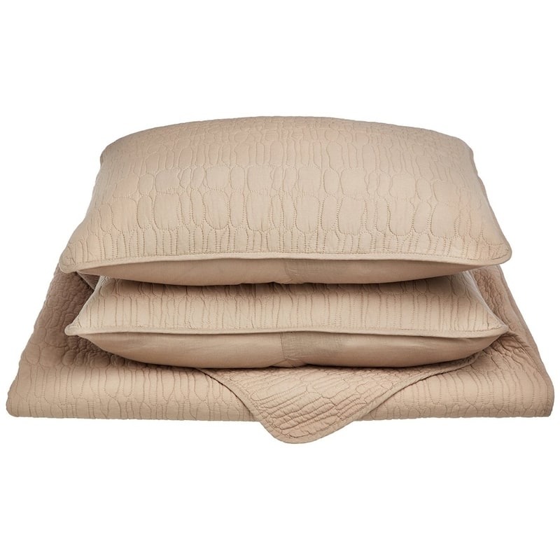 Superior Farmhouse Cotton Reversible Rustic Quilt Set