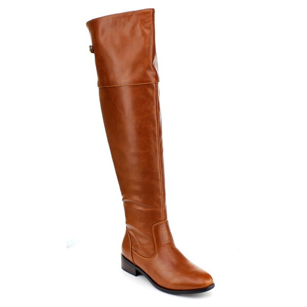 Shop Dbdk Women's 'Lene-1' Knee-high Riding Boots - Free Shipping On ...