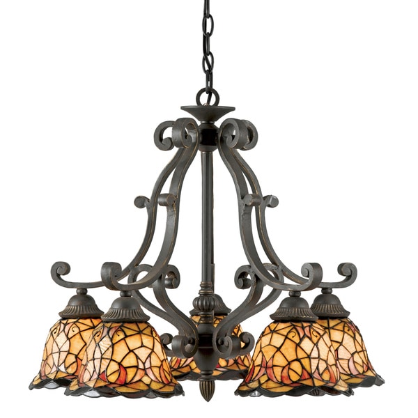 tiffanystyle monaco light imperial bronze dinette chandelier tiffanystyle monaco light imperial bronze dinette chandelier, Lighting ideas