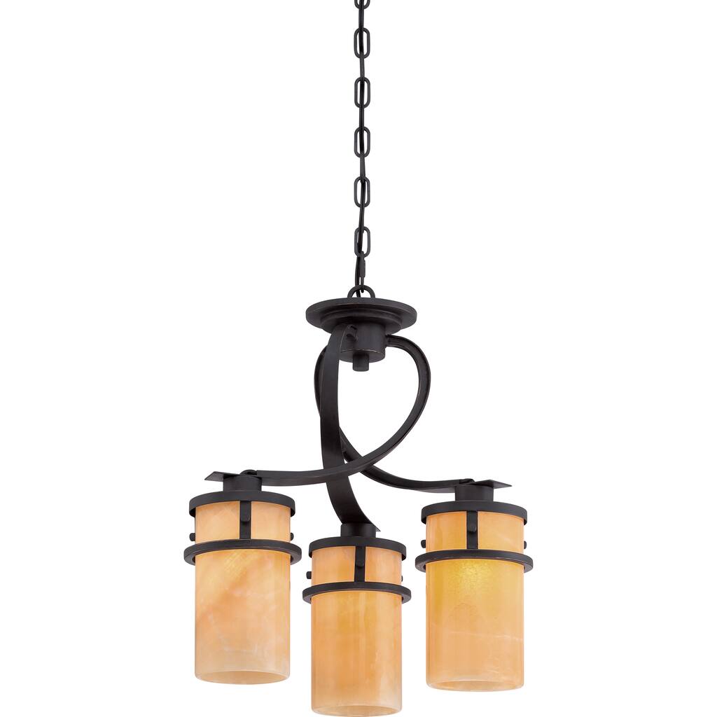 Quoizel Kyle 3-light Imperial Bronze Dinette Chandelier