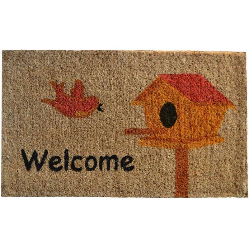 Birdhouse Coir Doormat