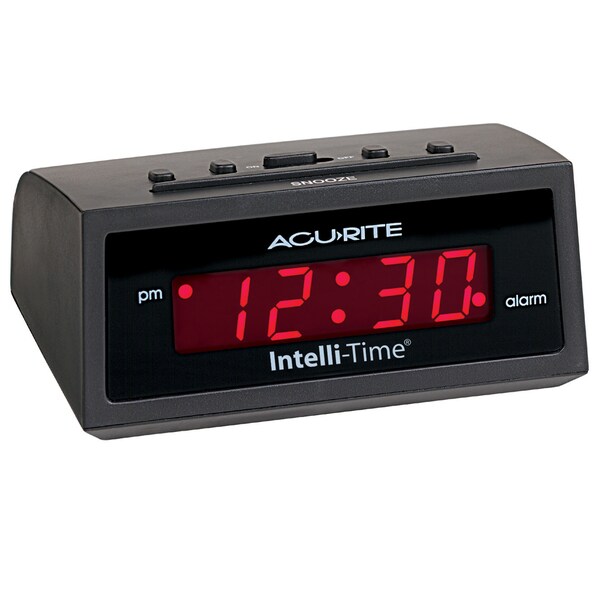 AcuRite 5 Intelli-Time Alarm Clock