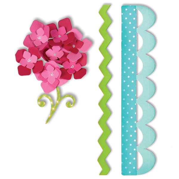 Sizzix Bigz Borders and Hydrangeas Die by Eileen Hull  