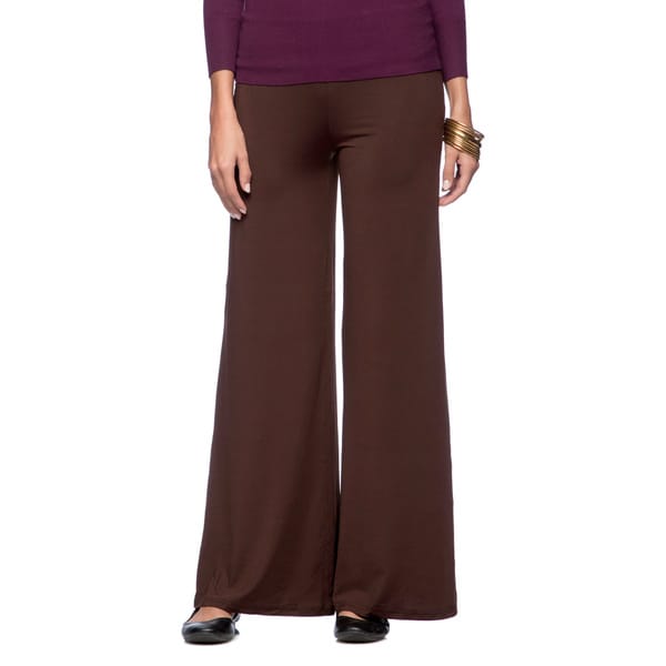 Shop White Mark Women's Relaxed Palazzo Pants - Free Shipping On Orders ...
