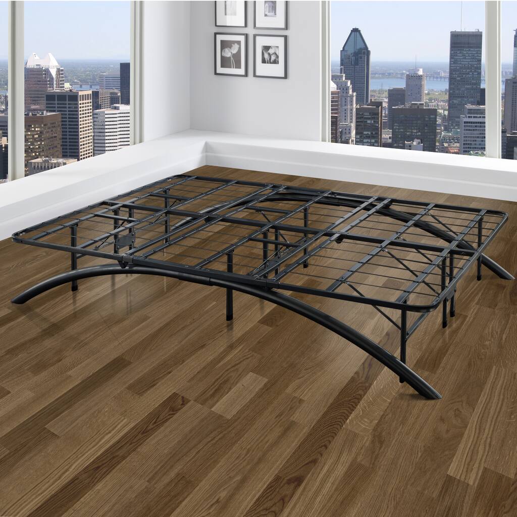 Sleep Sync Arch Flex Black Platform Bed Frame