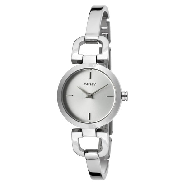 DKNY Womens NY8540 Silvertone Bangle Watch   16597604  