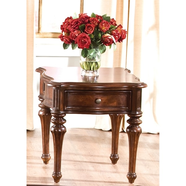 Andalusia Vintage Cherry End Table