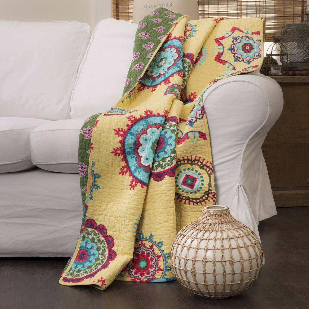 Lush Decor Adrianne Quilted Throw