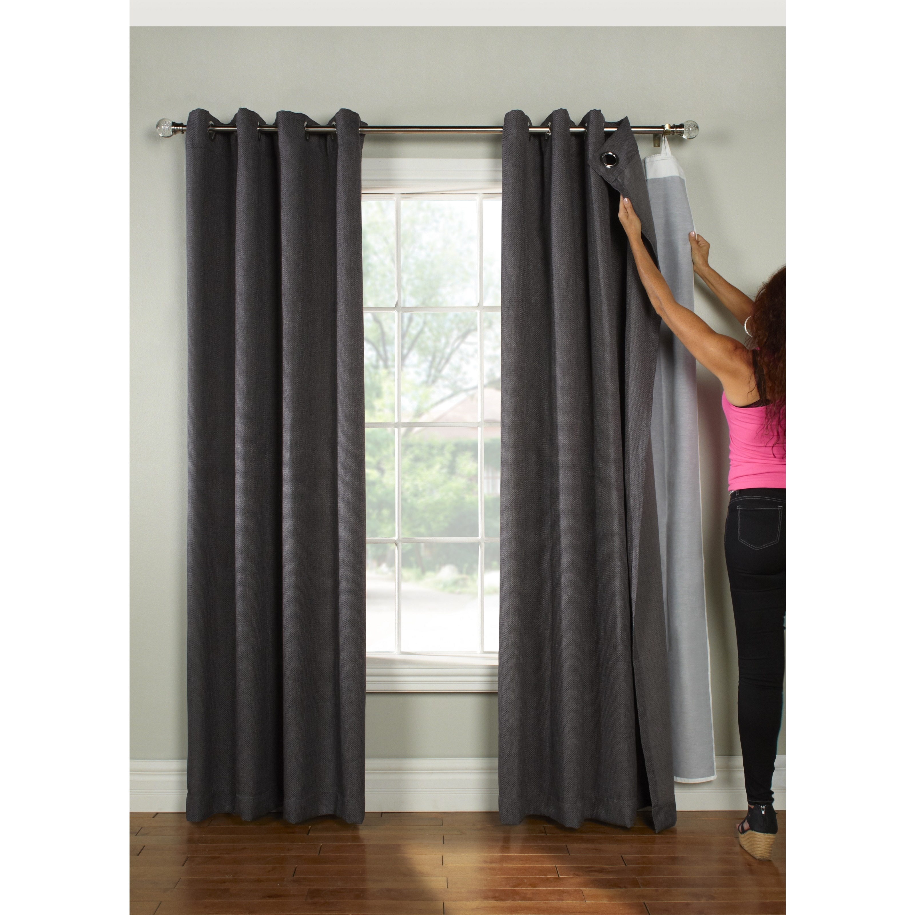 Shop Watt Universal Blackout Curtain Liner Free Shipping On