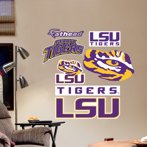 Shop Fathead Jr LSU Tigers Logosheet Wall Decals Free Shipping On Mesmerizing Lsu Bedroom Style Painting Shop Fathead Jr LSU Tigers Logosheet Wall Decals Free Shipping On Mesmerizing Lsu Bedroom Style Painting