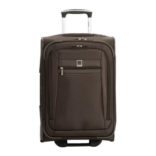 Delsey Helium Hyperlite Mocha 20 inch Carry On Upright Suitcase