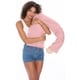 preview thumbnail 19 of 35, Boyfriend Pillow - Intimate Romantic Bedroom Companion or Partner Pink