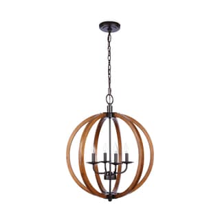 The Gray Barn Vineyard 4-light Orb Chandelier (Dark Bronze) - Chandeliers For Bedrooms by Overstock.com