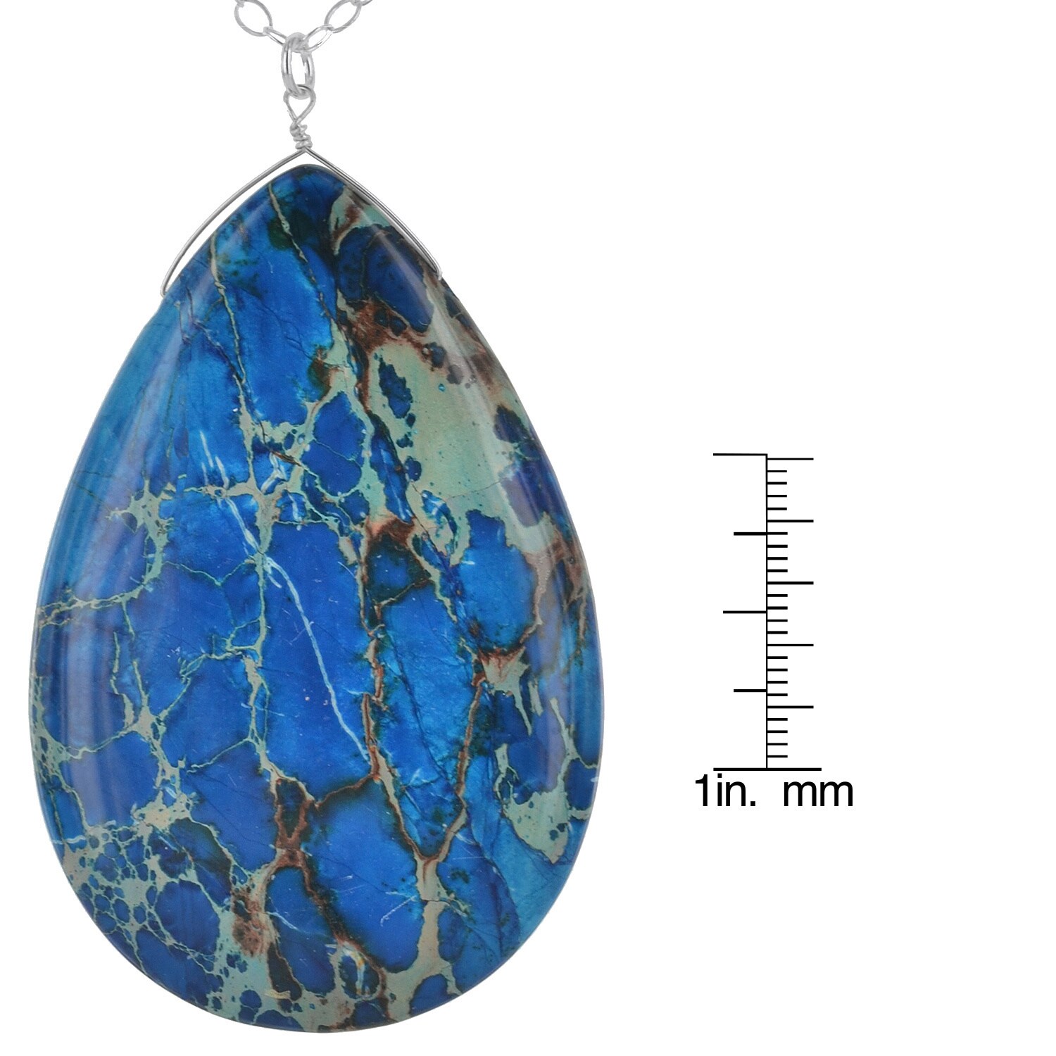 Handmade Multi-Color Jasper Gemstone 925 Sterling Silver Necklace 21#KS-3128 Handmade Multi-Color Jasper Gemstone 925 Sterling Silver Necklace 21#KS-3128
