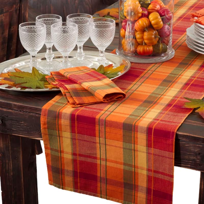 Harvest Design Table Runner or Set of 4 Napkins