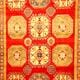 preview thumbnail 2 of 1, Handmade One-of-a-Kind Kazak Wool Rug (Afghanistan) - 7'1 x 10'5
