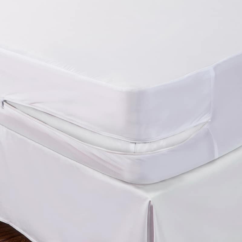 Dust Buster Breathable Mattress Protector - White