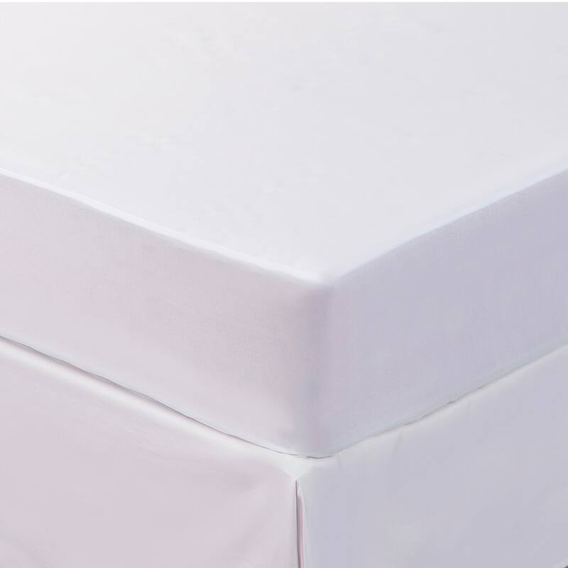 Dust Buster Breathable Mattress Protector - White