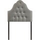 preview thumbnail 9 of 12, Sovereign Tufted Fabric Twin Headboard