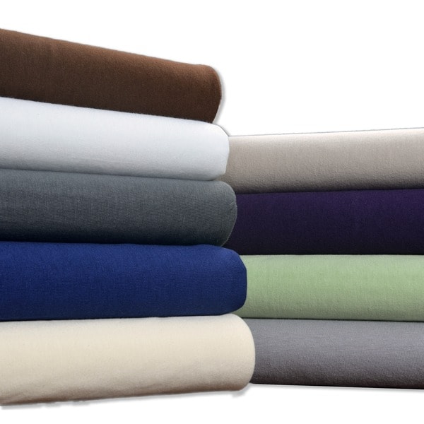 Shop Brielle Jersey Knit Cotton Sheet Set - On Sale - Free Shipping On Orders Over $45 ...