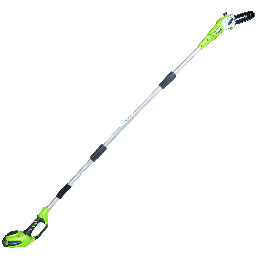 GreenWorks G-MAX 40V 8-Inch Cordless Pole Saw with 1 Battery and Charger