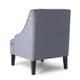 Abbyson Laguna Tufted Velvet Steel Blue Accent Chair - Free Shipping ...
